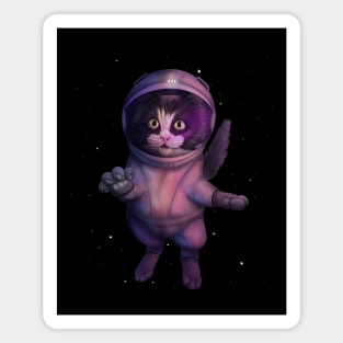 Space cat Magnet